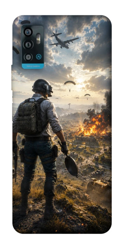 Чохол на ZTE Blade A71 PUBG ver.2 фото 1 з 1