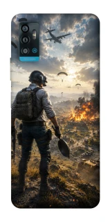 Чехол на ZTE Blade A71 PUBG ver.2 фото 1 из 1