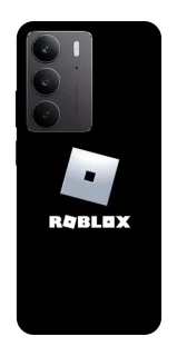 Чехол на Realme C75 Roblox logo black фото 1 из 1