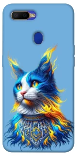 Чохол на Oppo A5s Кіт патріот фото 1 з 1