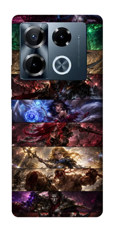 Чохол на Infinix Note 40 Pro 4G League of Legends фото 1 з 1