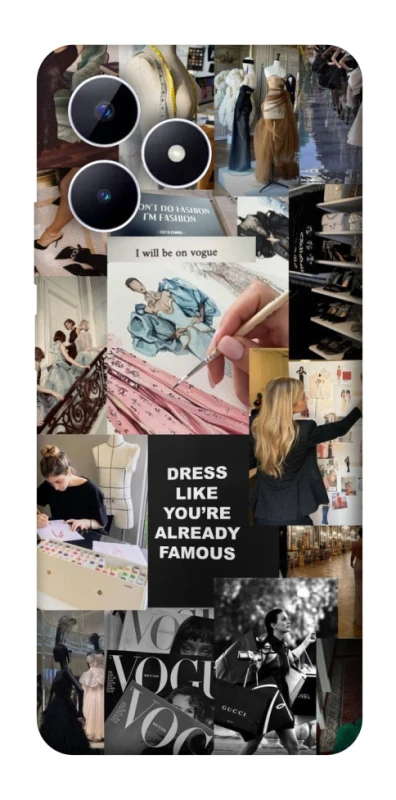 Чохол на Realme Note 50 5G Fashion collage ver.11 фото 1 з 1
