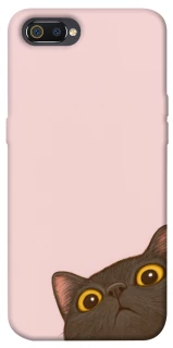 Чохол на Realme C2 Peeping cat фото 1 з 1