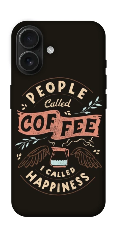 Чохол на Apple iPhone 16 Сoffee happiness фото 1 з 1