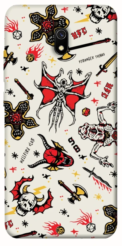 Чехол на Xiaomi Redmi 8a Stranger Things ver.2 фото 1 из 1