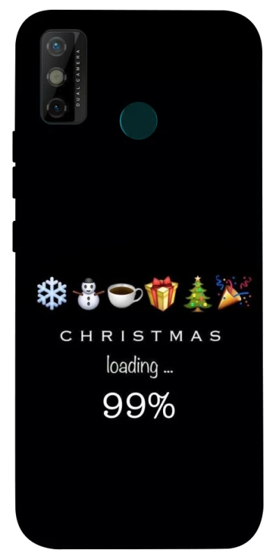 Чохол на TECNO Spark 6 Go Christmas Loading фото 1 з 1