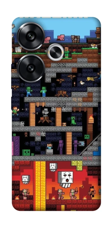 Чохол на Xiaomi Poco F6 Minecraft фото 1 з 1
