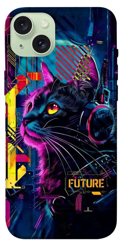 Чохол на Apple iPhone 15 Plus (6.7") Cyber Cat v2 фото 1 з 1