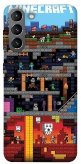 Чохол на Samsung Galaxy S21 Minecraft фото 1 з 1