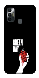 Чехол на TECNO Spark 7 Green Day logo фото 1 из 1