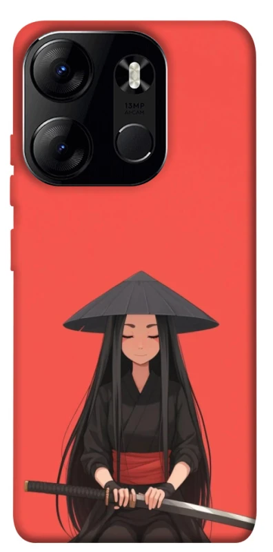 Чохол на Tecno Spark Go 2023 Red samurai фото 1 з 1