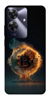 Чохол на Realme Note 60 Fire Bitcoin фото 1 з 1