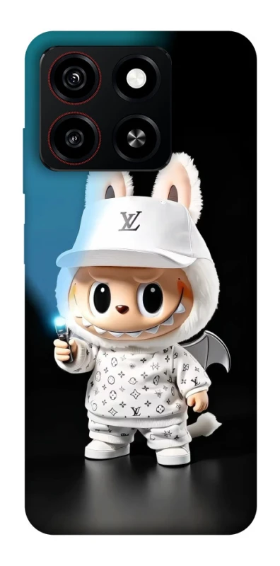 Чохол на ZTE Blade A35 4G Labubu with flashlight ver.1 фото 1 з 1