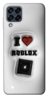 Чохол на Samsung Galaxy M33 5G I love Roblox фото 1 з 1