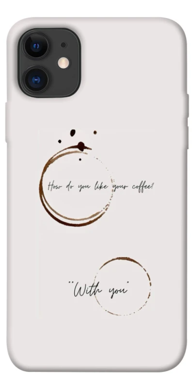 Чохол на Apple iPhone 11 (6.1") Coffee with you фото 1 з 1