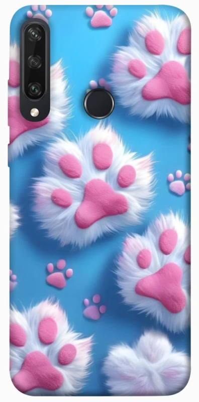Чохол на Huawei Y6p Cat paw фото 1 з 1