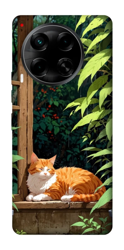 Чохол на TECNO Camon 30 (CL6) red cat фото 1 з 1