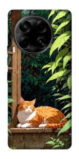 Чохол на TECNO Camon 30 (CL6) red cat фото 1 з 1