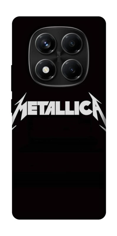 Чехол на Xiaomi Redmi Note 14 Pro 4G Metallica logo фото 1 Чехол на Xiaomi Redmi Note 14 Pro 4G Metallica logo фото 1 из 1