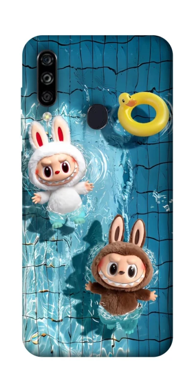 Чохол на ZTE Blade A7 (2020) Labubu in the pool фото 1 з 1