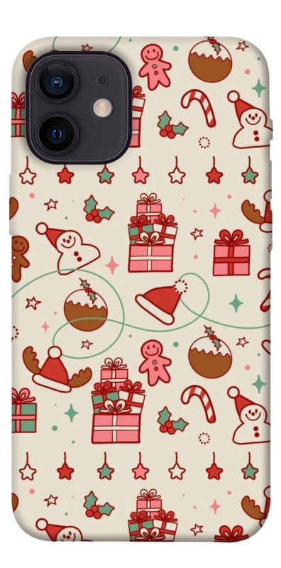Чохол на Apple iPhone 12 mini (5.4") Новорічний v14 фото 1 з 1