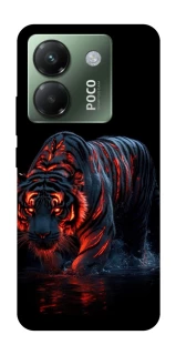 Чохол на Xiaomi Poco M7 pro 5G fire tiger фото 1 з 1