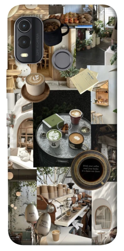 Чехол на Nokia G11 Plus Coffee collage ver.4 фото 1 из 1