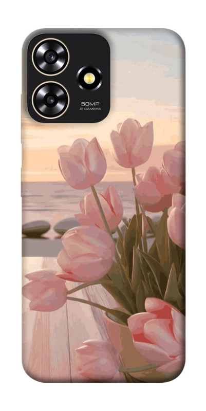 Чохол на ZTE Blade A73 4G Morning Flowers zon фото 1 з 1