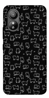 Чехол на ZTE Blade L220 Black Cats фото 1 из 1