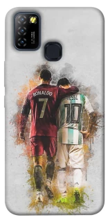 Чохол на Infinix Hot 10 Lite Ronaldo та Messi фото 1 з 1