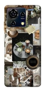 Чохол на ZTE Blade V50 Vita Coffee collage ver.4 фото 1 з 1