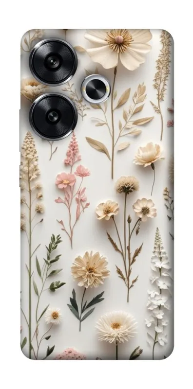 Чохол на Xiaomi Poco F6 Floral design ver.1 фото 1 з 1
