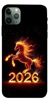Чехол на Apple iPhone 11 Pro Max (6.5") Red Fire Horse ver.1 фото 1 из 1