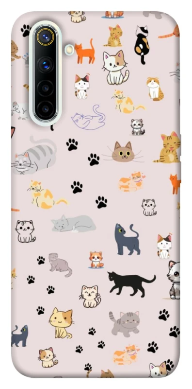 Чохол на Realme 6 Cat style ver.1 фото 1 з 1