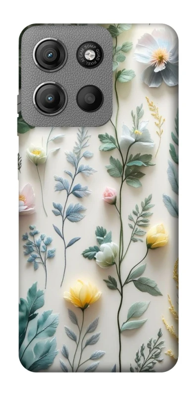 Чехол на Motorola Moto G15 4G Floral design ver.4 фото 1 из 1