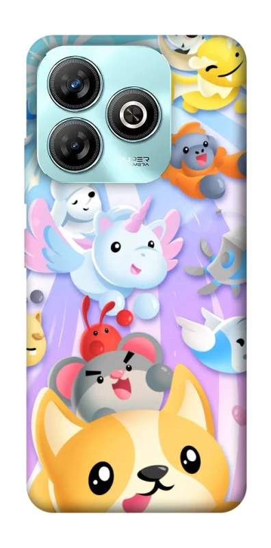 Чехол на ZTE Blade A75 4G Adopt Me Rainbow Pet Parade фото 1 из 1