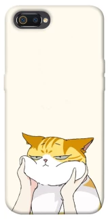 Чохол на Realme C2 Cat bun фото 1 з 1