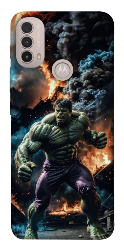 Чохол на Motorola Moto E40 Hulk v2 фото 1 з 1