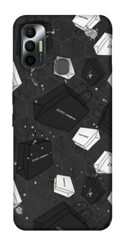 Чехол на TECNO Spark 7 Fashion collage ver.3 фото 1 из 1