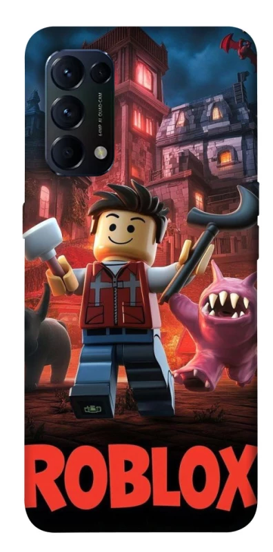 Чехол на Oppo Reno 5 4G Roblox monsters фото 1 из 1
