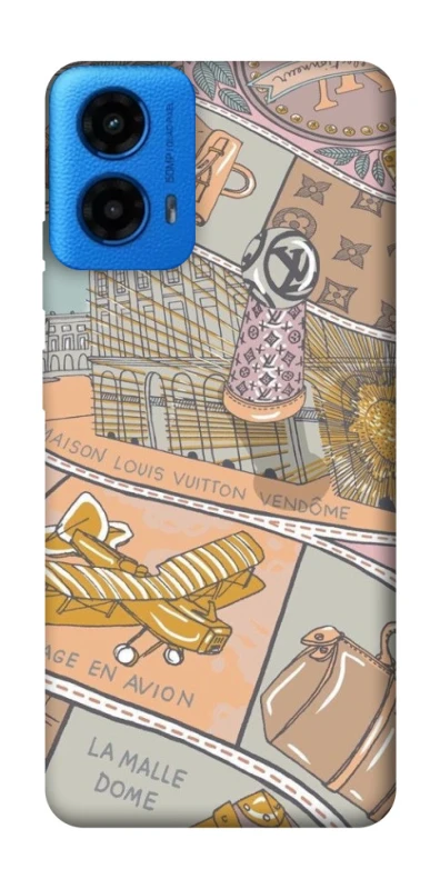 Чехол на Motorola Moto G45 Fashion collage ver.2 фото 1 из 1