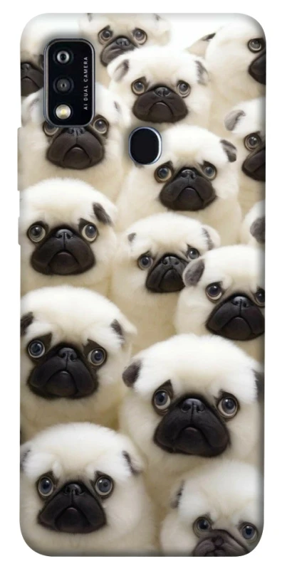 Чохол на ZTE Blade A51 Doggy Pug Love фото 1 з 1