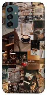 Чехол на Samsung Galaxy M14 5G Coffee collage ver.2 фото 1 из 1
