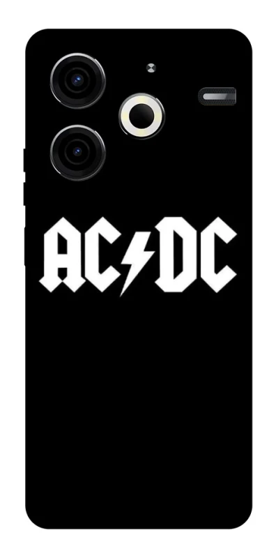 Чохол на TECNO Pova 6 Neo (LI6) AC/DC logo фото 1 з 1
