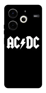 Чехол на TECNO Pova 6 Neo (LI6) AC/DC logo фото 1 Чехол на TECNO Pova 6 Neo (LI6) AC/DC logo фото 1 из 1