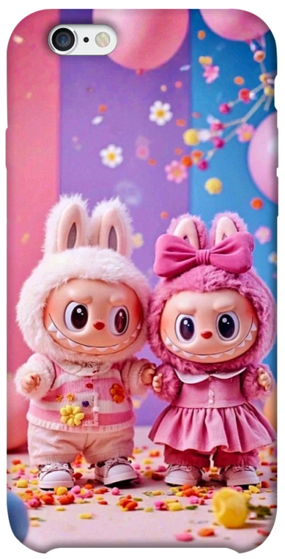 Чохол на Apple iPhone 6/6s (4.7") Labubu twins ver.2 фото 1 з 1