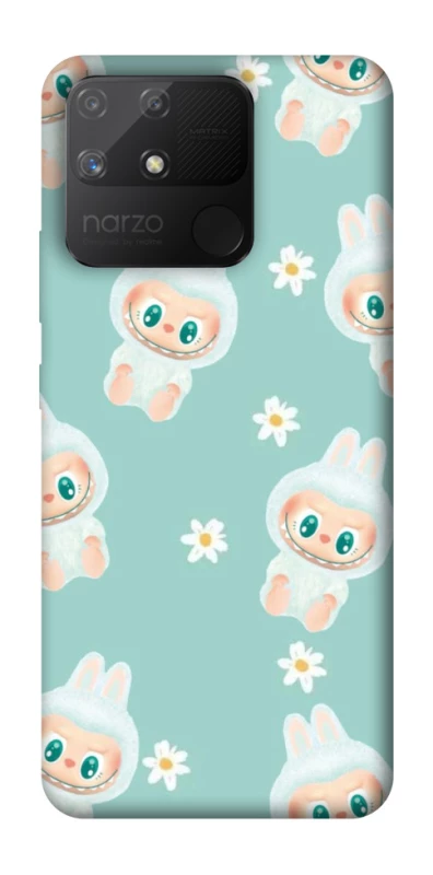 Чохол на Realme Narzo 50A Labubu Green фото 1 з 1