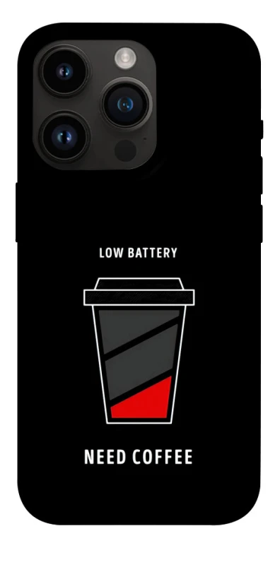 Чехол на Apple iPhone 14 Pro (6.1") Low battery фото 1 из 1