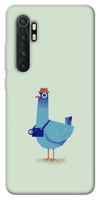 Чохол на Xiaomi Mi Note 10 Lite Голуб-детектив фото 1 з 1