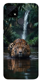 Чехол на Realme C25Y Leopard in water фото 1 из 1